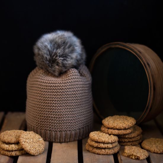 Sada čepice s nákrčníkem hnědá