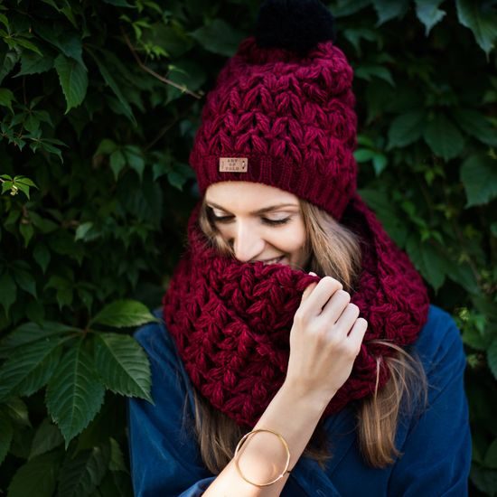 Stylová sada na zimu - šedá