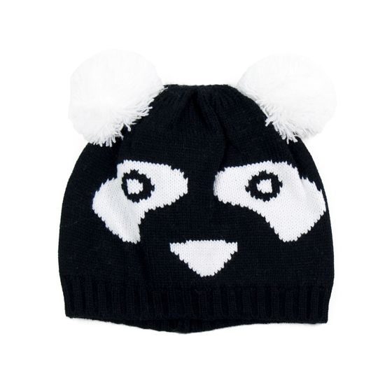 Čepice Panda - černá