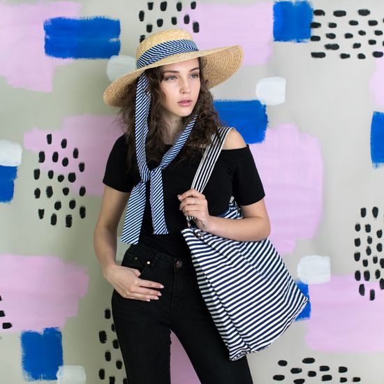 Dámský letní retro klobouk