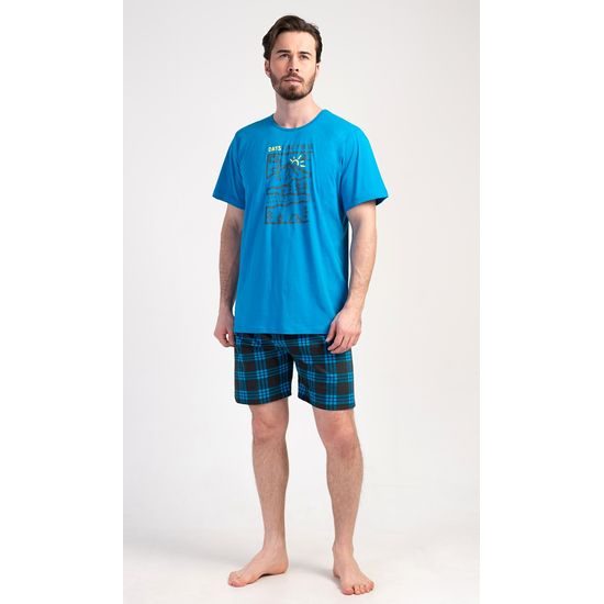 Pánské pyžamo šortky Outdoor - zelená