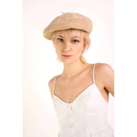 Baret Ester - světlebéžová