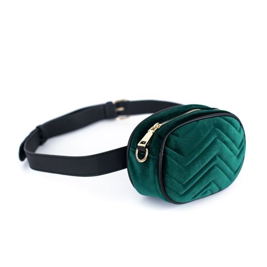 Fialová módní dámská ledvinka