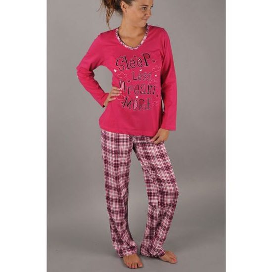 Dámské pyžamo VIENETTA SECRET Sleep růžové | dlouhá pyžama | Dámská pyžama,  Dámské | Perfektní Prádlo.cz | Pohodlné noční prádlo, župany a spodní  prádlo pro Váš perfektní den!