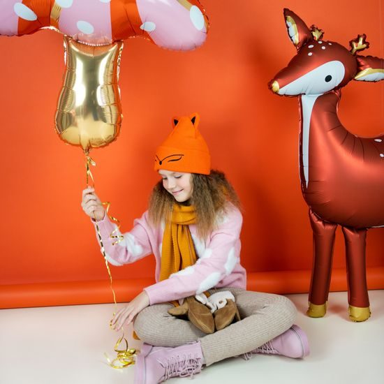 Rukavice Winter bunny růžové