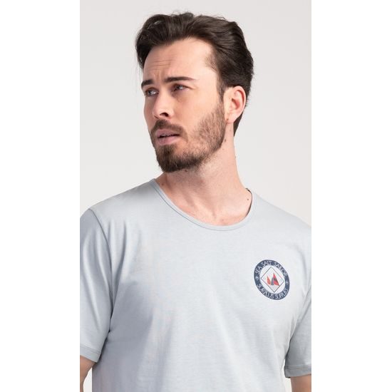 Pánské pyžamo šortky Sea - šedá