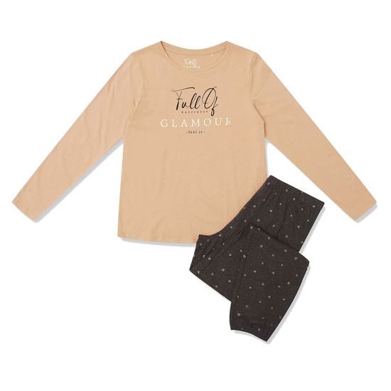 Dámské pyžamo 40936 Glam beige