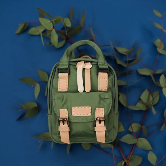 Dětský batoh v pastelových barvách červený