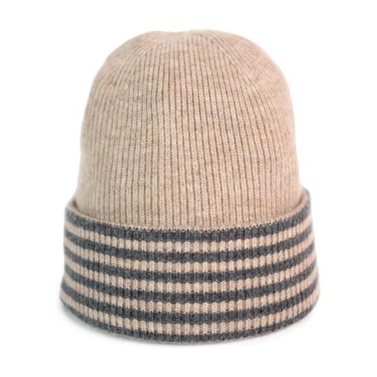 Čepice, úzká šála a rukavice - vícebarevná