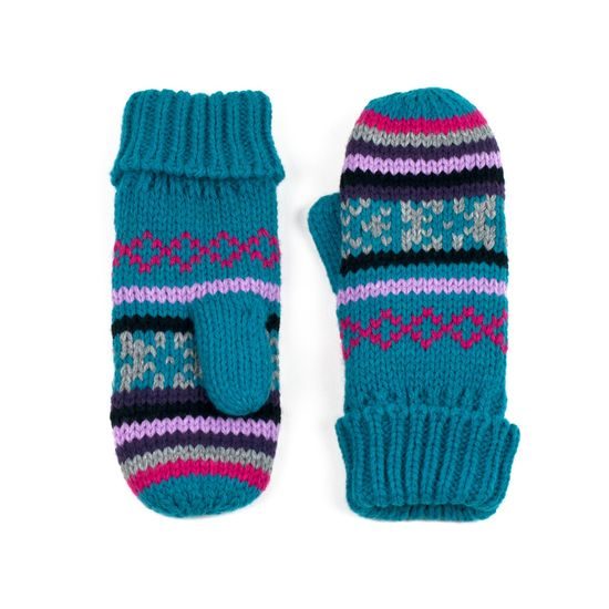 Rukavice Turku - modrozelená