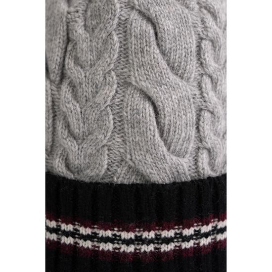 Čepice Dutton - světlešedá