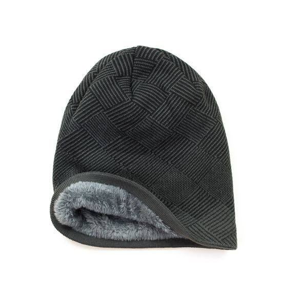 Dlouhá čepice - černá