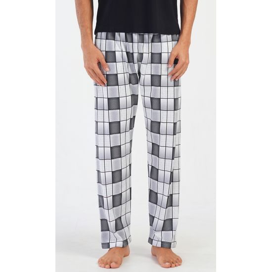 Pánské pyžamové kalhoty Kuba - šedá