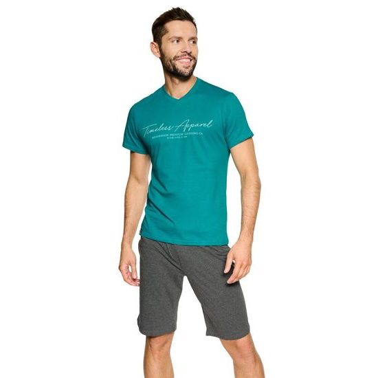 Pánské pyžamo Pulse tyrkysové