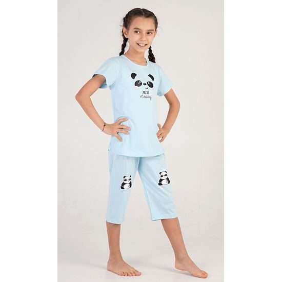 Dětské pyžamo kapri Klára - světle modrá
