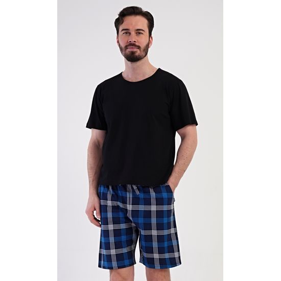 Pánské pyžamové šortky Matěj - tmavě modrá