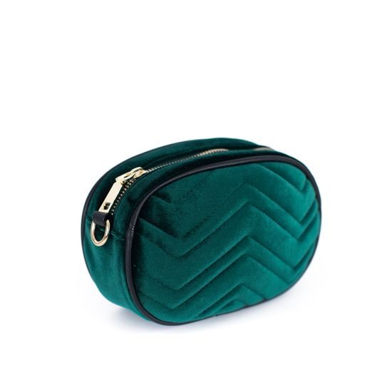 Fialová módní dámská ledvinka