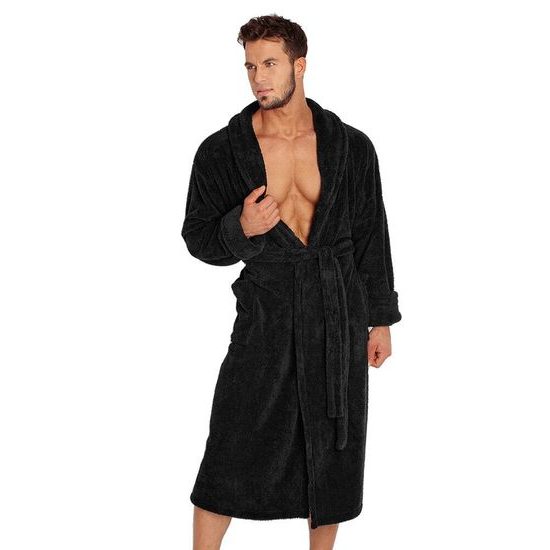 Pánský župan 130 černý