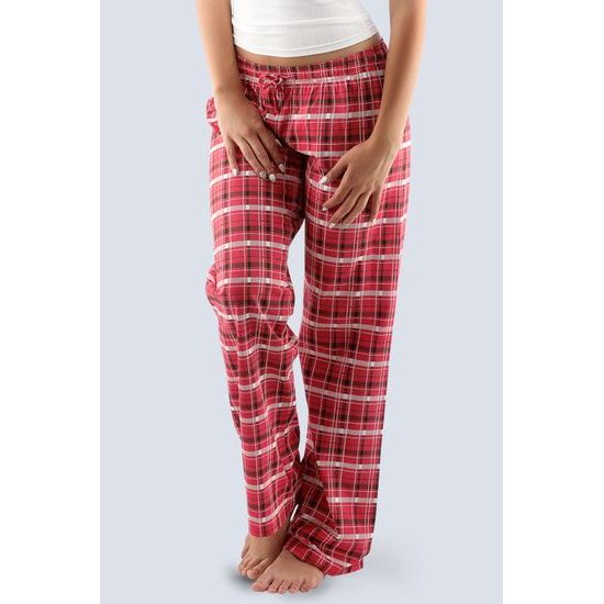 Dámské pyžamové kalhoty GINA 19029 červené kostkované | GINA | pyžamové  kalhoty a šortky | Dámská pyžama, Dámské | Perfektní Prádlo.cz | Pohodlné  noční prádlo, župany a spodní prádlo pro Váš perfektní den!