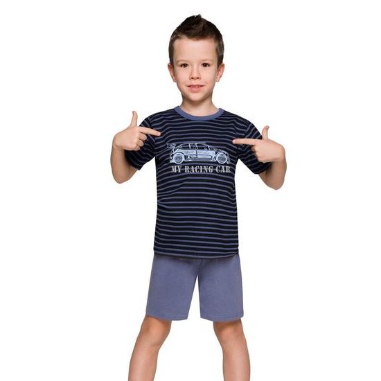 Chlapecké pyžamo s autem Max proužky