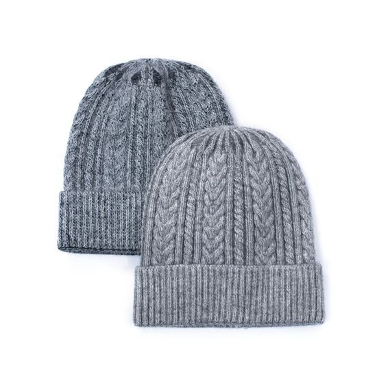 Čepice Angora vzor cop