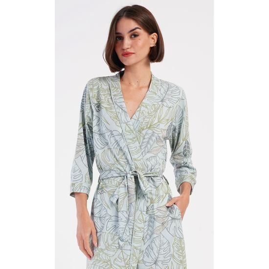 Dámský župan krátký Sofie - šedá