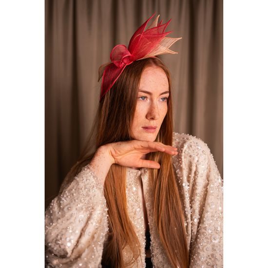 Fascinátor Erebus - meruňkový