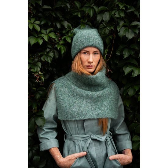 Čepice Dawson - tmavozelená