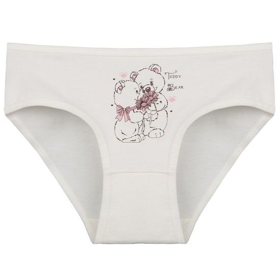 Dětské kalhotky Medvídek - smetanová