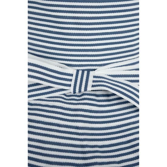 Plátěný pruhovaný klobouk