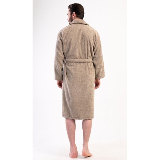 Pánský župan se šálovým límcem Oskar - béžová