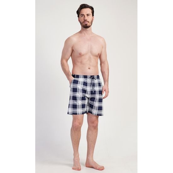 Pánské pyžamové šortky Edvard - tmavě modrá