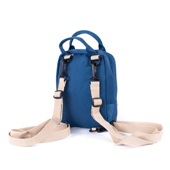 Dětský batoh v pastelových barvách červený