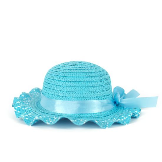 Roztomilý klobouk se stuhou - růžový