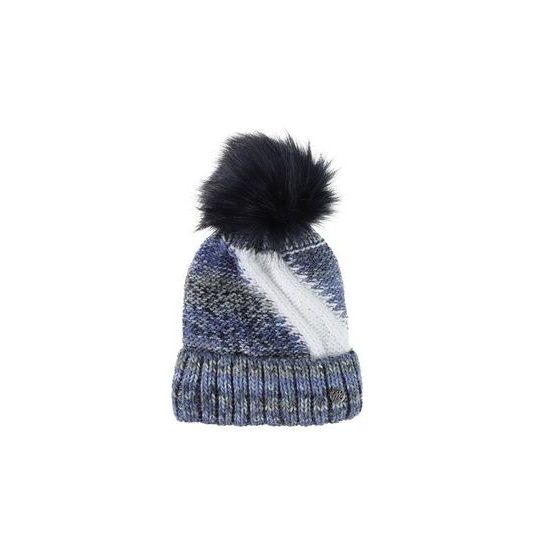 Extra teplá čepice Iceland modrá s bambulí