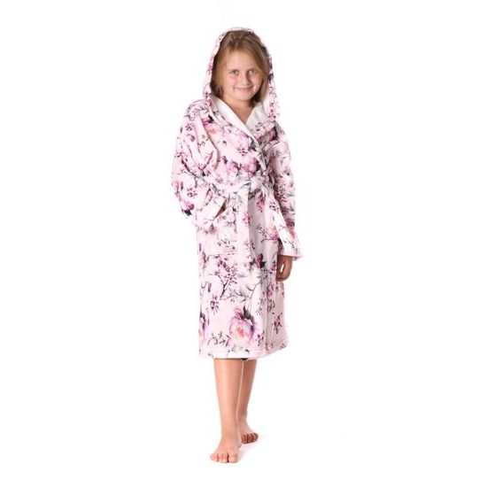 Dětský župan Toya růžová