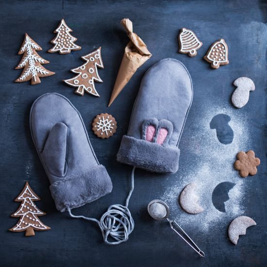 Rukavice Winter bunny