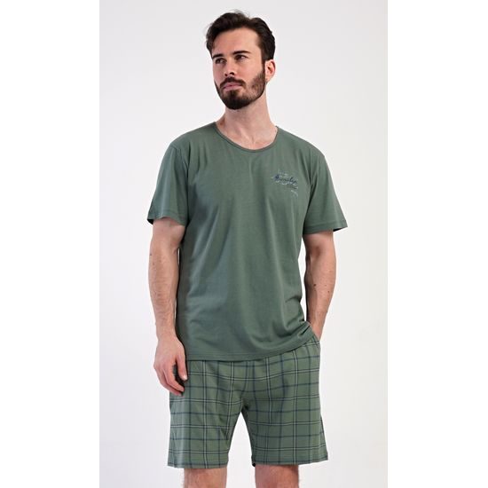 Pánské pyžamo šortky Ralph - khaki