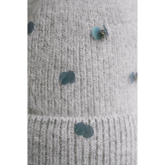 Čepice, rukavice - světlešedá