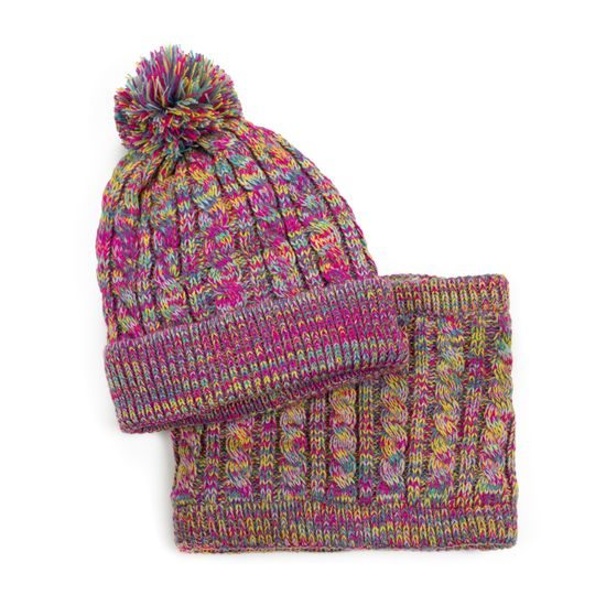 Čepice, nákrčník - vícebarevná