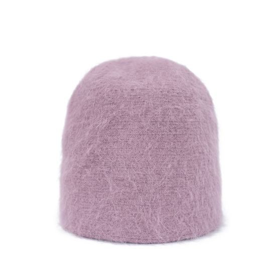 Zimní elegantní čepice růžová