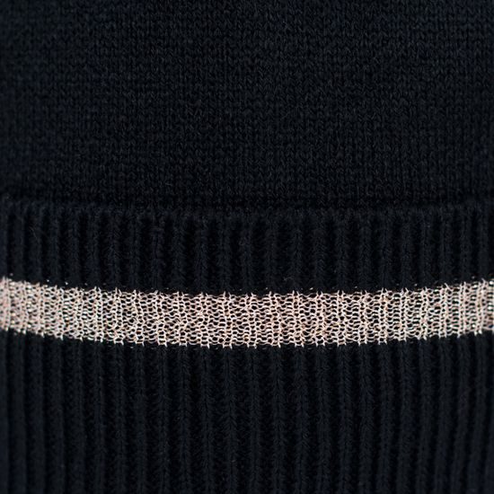 Komplet Gold stripe černý