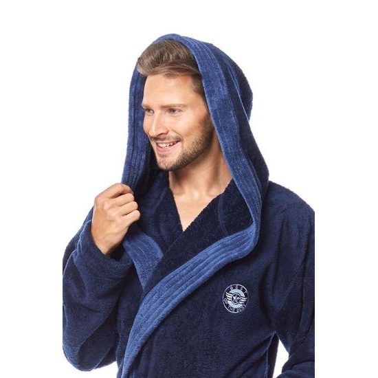 Pánský župan George dark blue