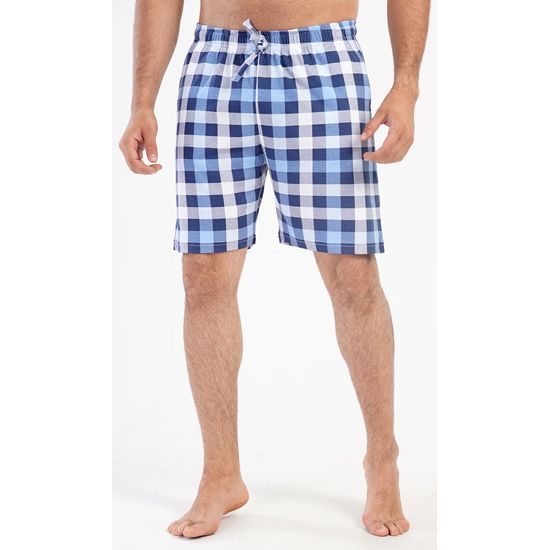Pánské pyžamové šortky Sebastian - modrá