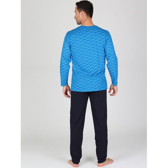Pánské dlouhé pyžamo ZANE