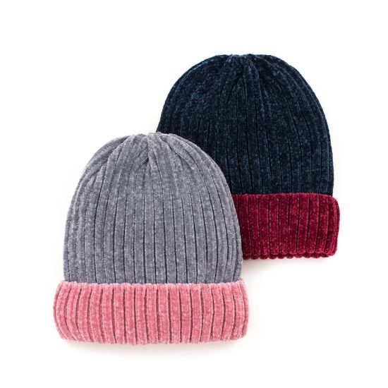 Kmplet šály a čepice Chinchillas šedý