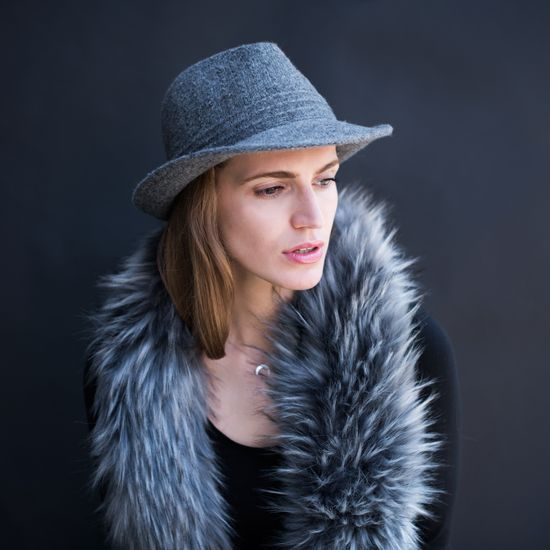 Elegantní štola z měkké umělé kožešiny