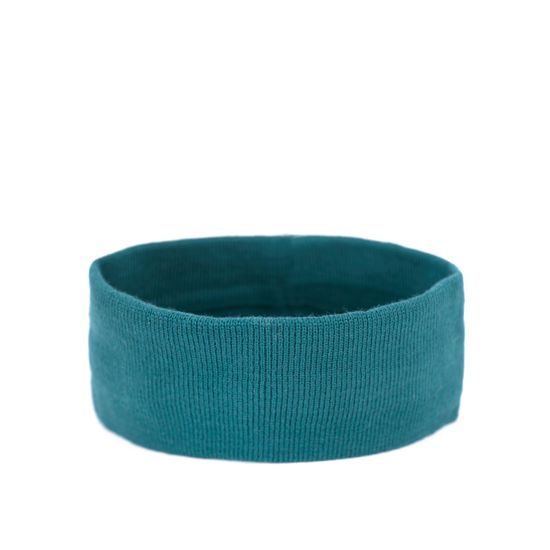 Měkká slušivá čelenka tmavě červená