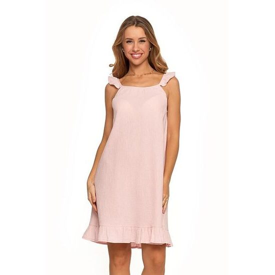 Dámská mušelínová košilka Vivi růžová