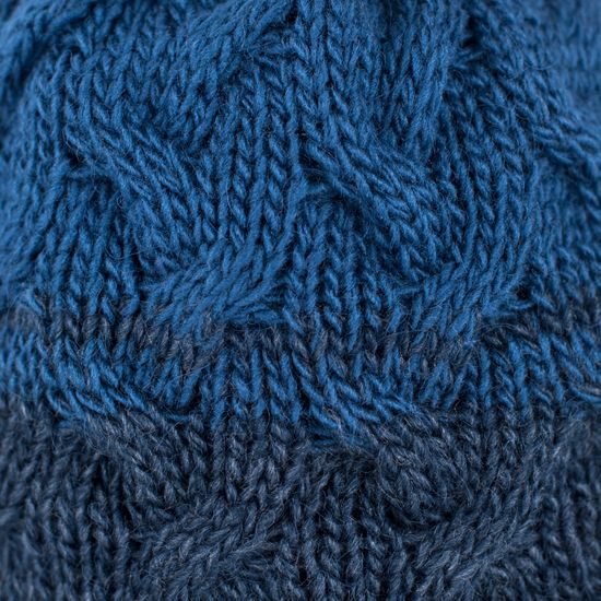 Ombré čepice s bambulí